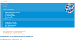 Desktop Screenshot of gewerbekredite.net