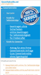 Mobile Screenshot of gewerbekredite.net